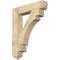 Ekena Millwork Merced Arts & Crafts Rough Sawn Bracket, Douglas Fir, 6"W x 34"D x 42"H BKT06X34X42MRC03RDF - alternate 1